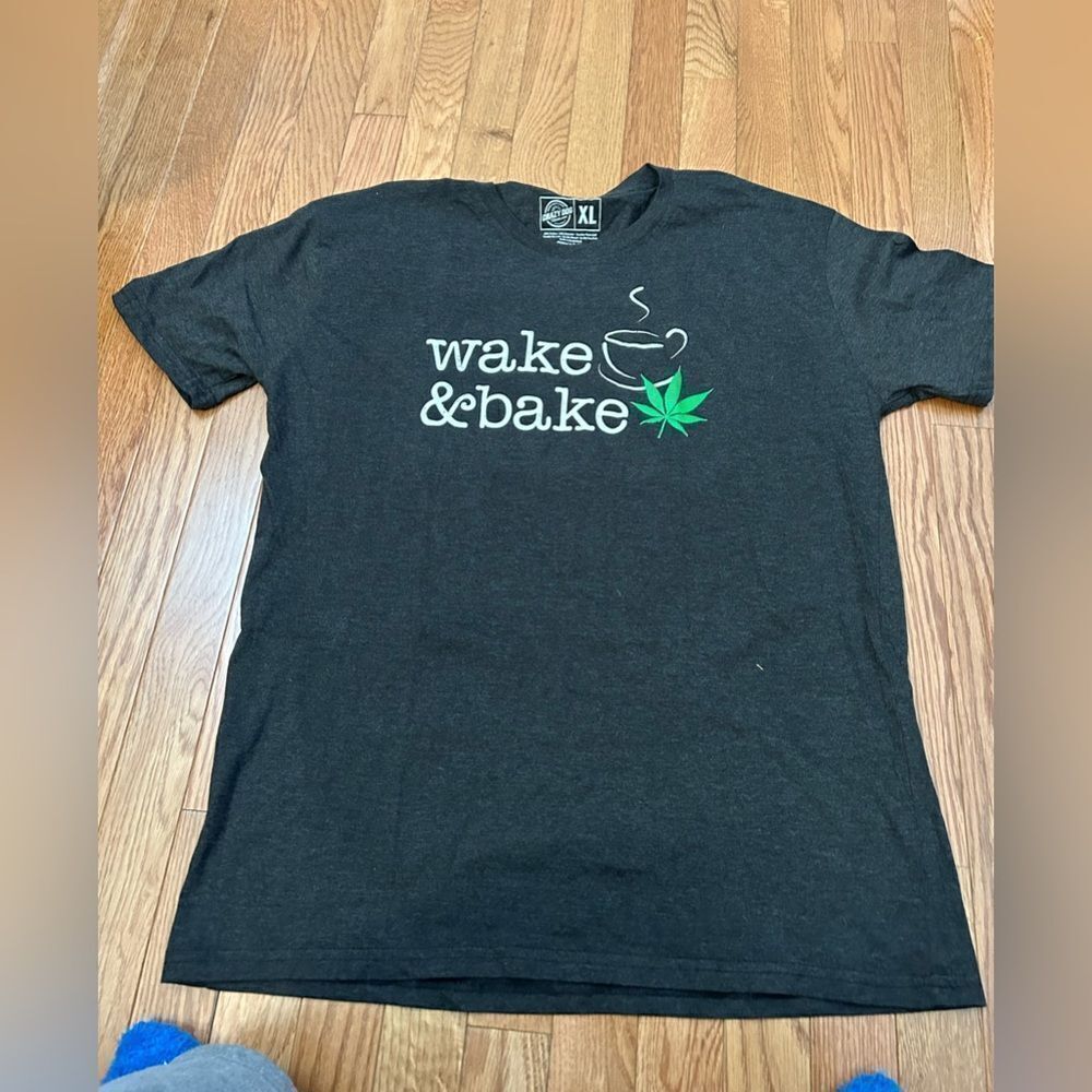 Crazy Dog Wake & Bake Tshirt